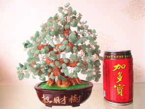 黃水晶招財樹擺件 酒類經(jīng)營與家居辦公的創(chuàng)意工藝品批發(fā)指南